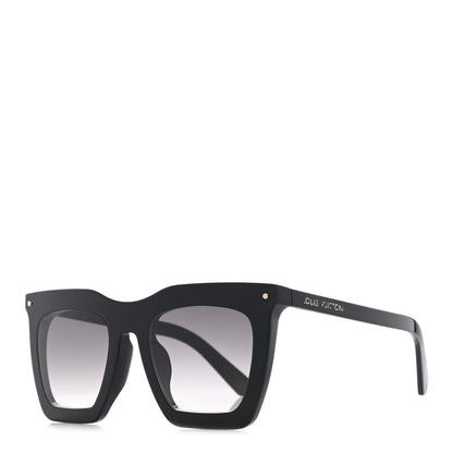 Louis Vuitton Acetate La Grande Bellezza Sunglasses Z1217E Black 1 of 9