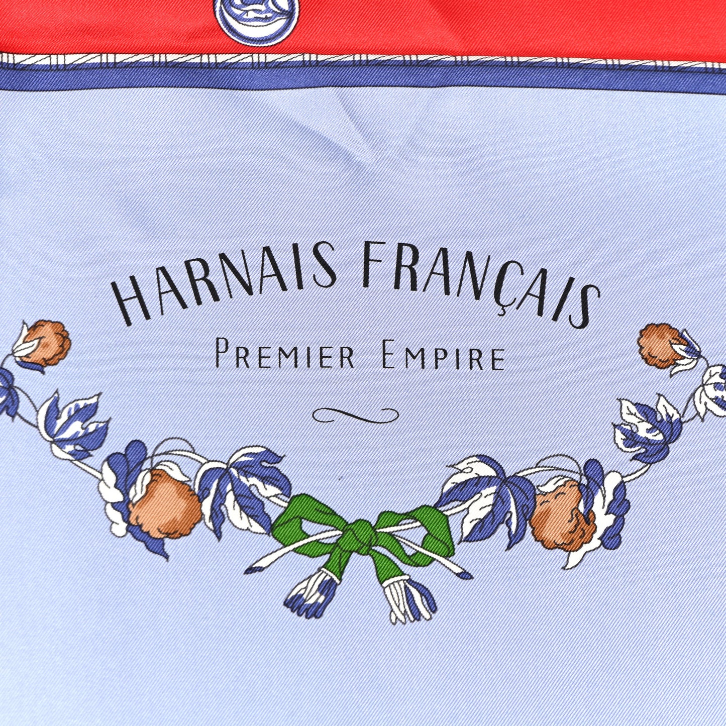 Silk Harnais Francais Premier Empire Scarf 90