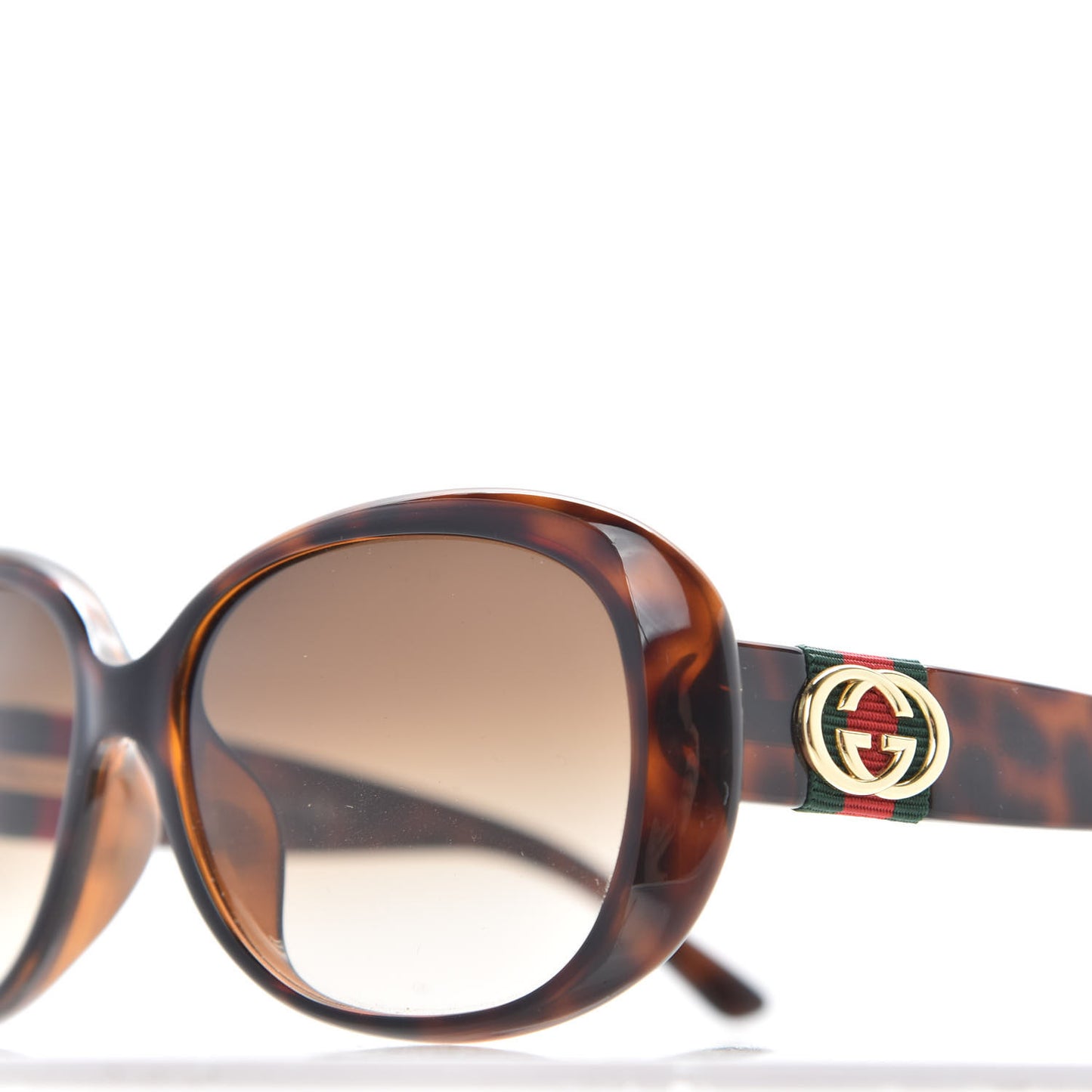 Acetate Web Oversized Sunglasses GG3660 Tortoise