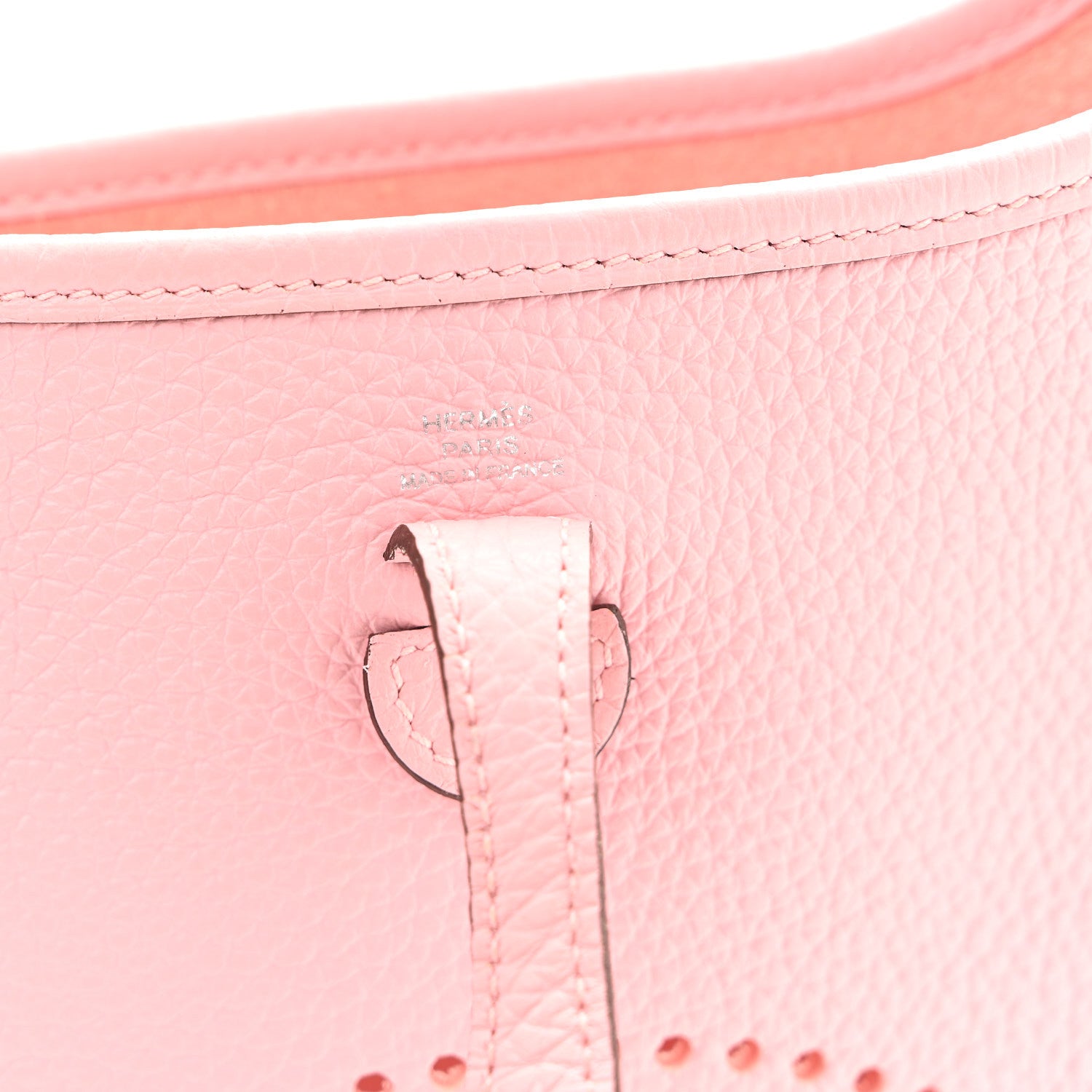 Hermes Taurillon Clemence Evelyne TPM Rose Sakura 6 of 12
