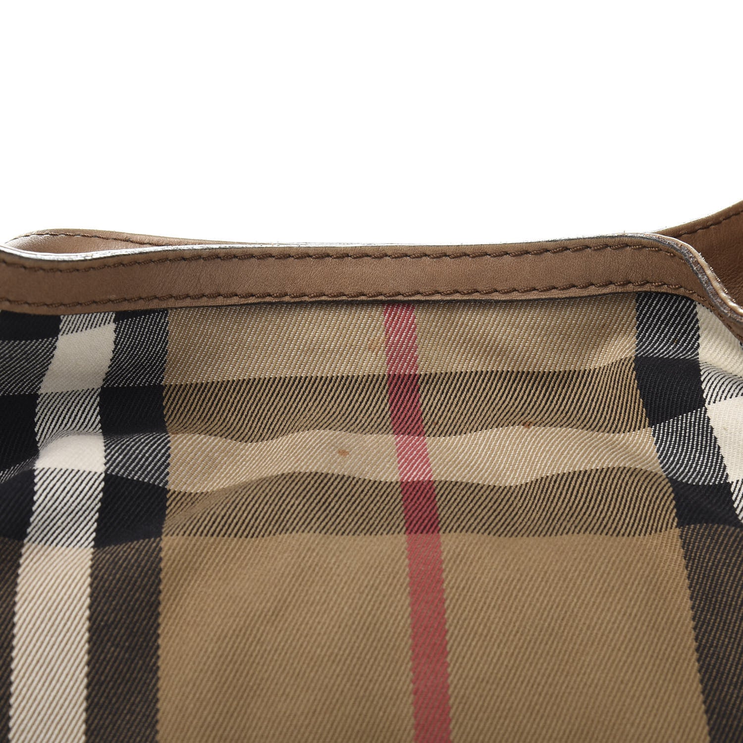 Burberry House Check Sheldon Tote Tan 10 of 13