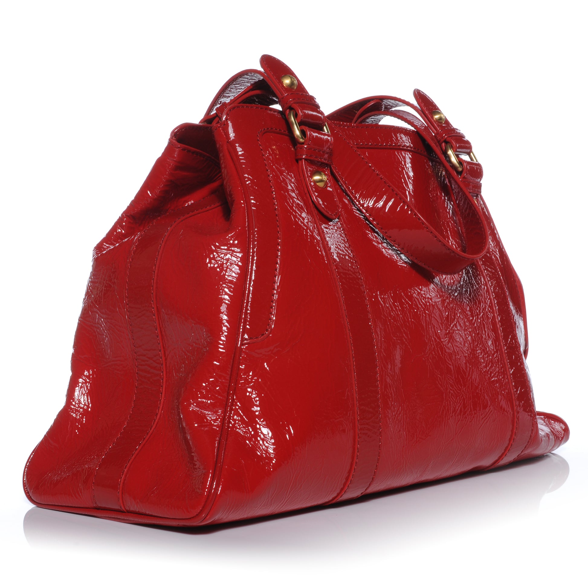Fendi Vitello Naplak Small Bag De Jour Rosso 3 of 8