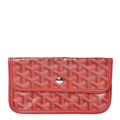 Goyard Goyardine Pouch Red 1 of 6