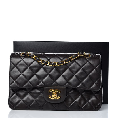 Chanel Lambskin Quilted Small Double Flap Black 15 of 15