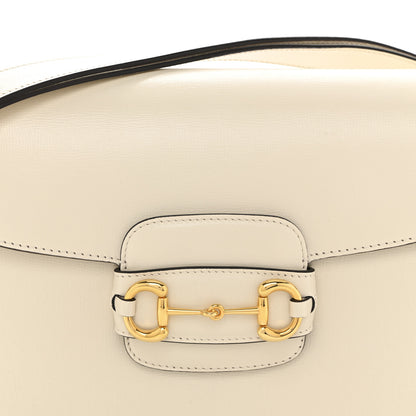 Gucci Azalea Calfskin Horsebit 1955 Shoulder Bag Mystic White 8 of 13