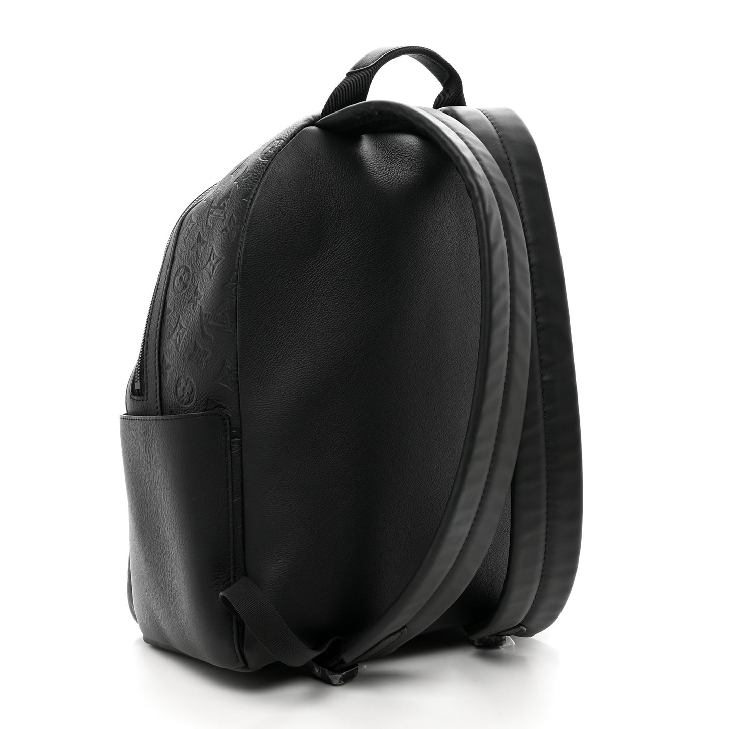 Calfskin Monogram Shadow Discovery Backpack Black