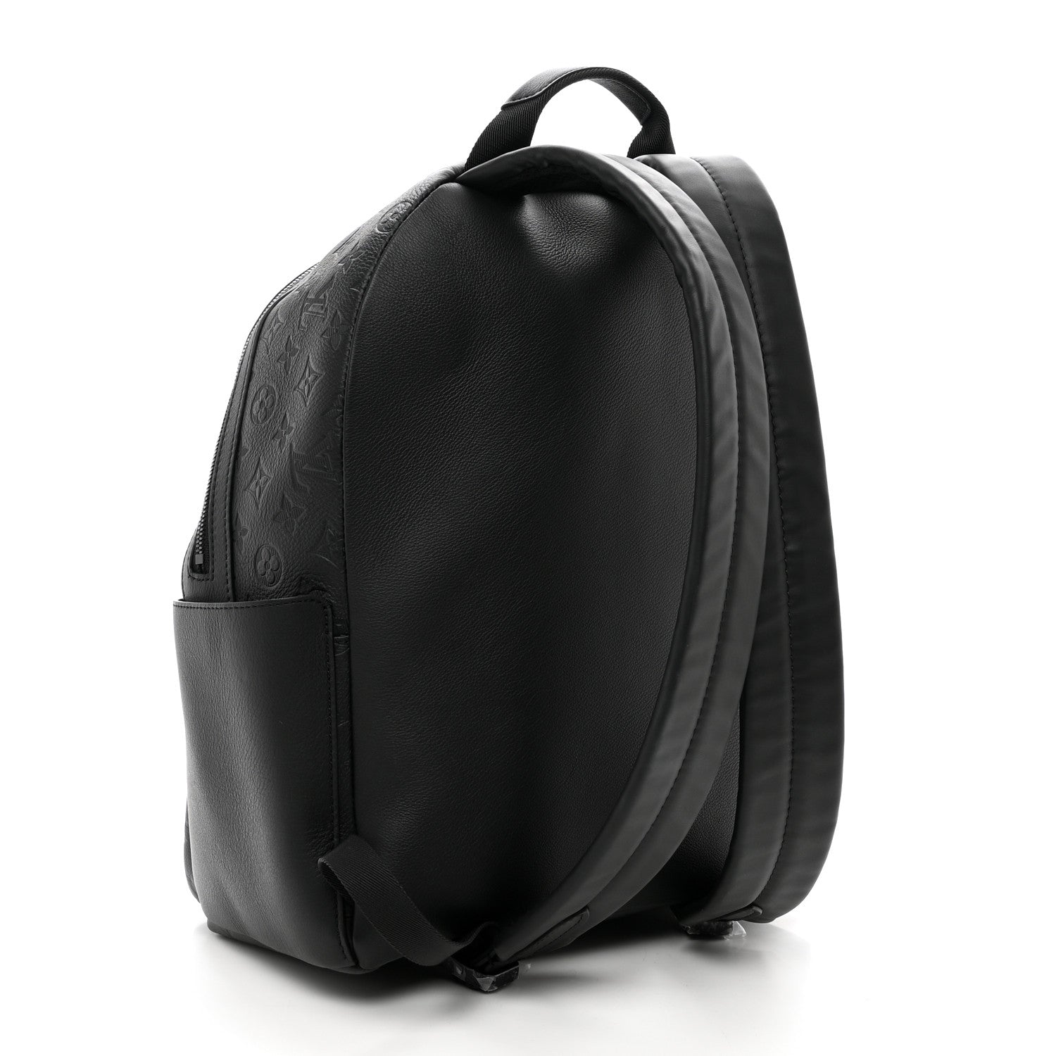 Louis Vuitton Calfskin Monogram Shadow Discovery Backpack Black 2 of 8