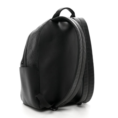 Louis Vuitton Calfskin Monogram Shadow Discovery Backpack Black 2 of 8