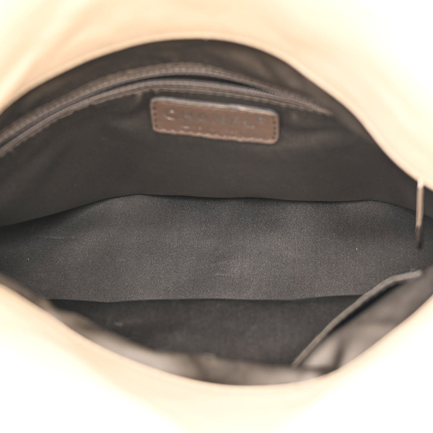 Lambskin CC Chain Shoulder Bag White