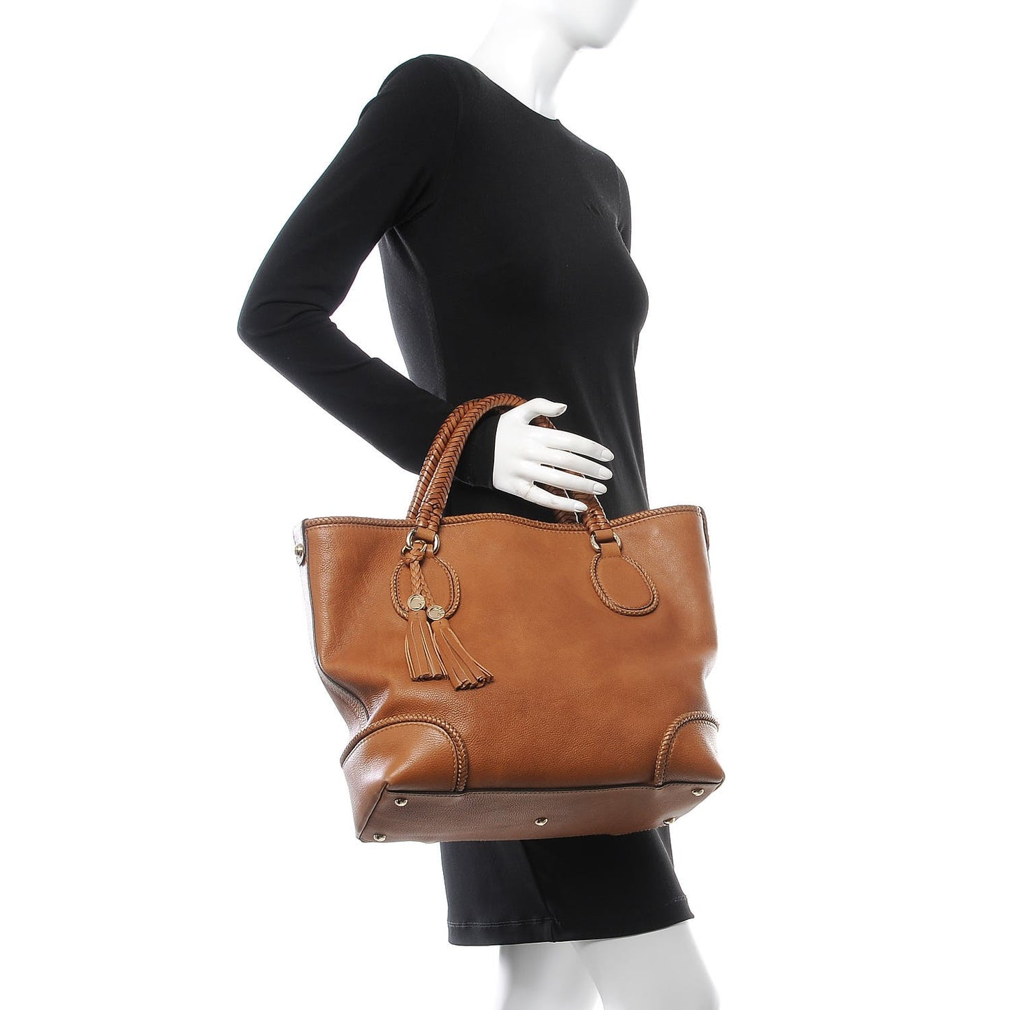 Calfskin Medium Marrakech Tote Camel