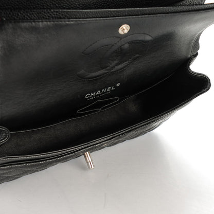 Chanel Caviar Quilted Medium Double Flap Black 5 of 11