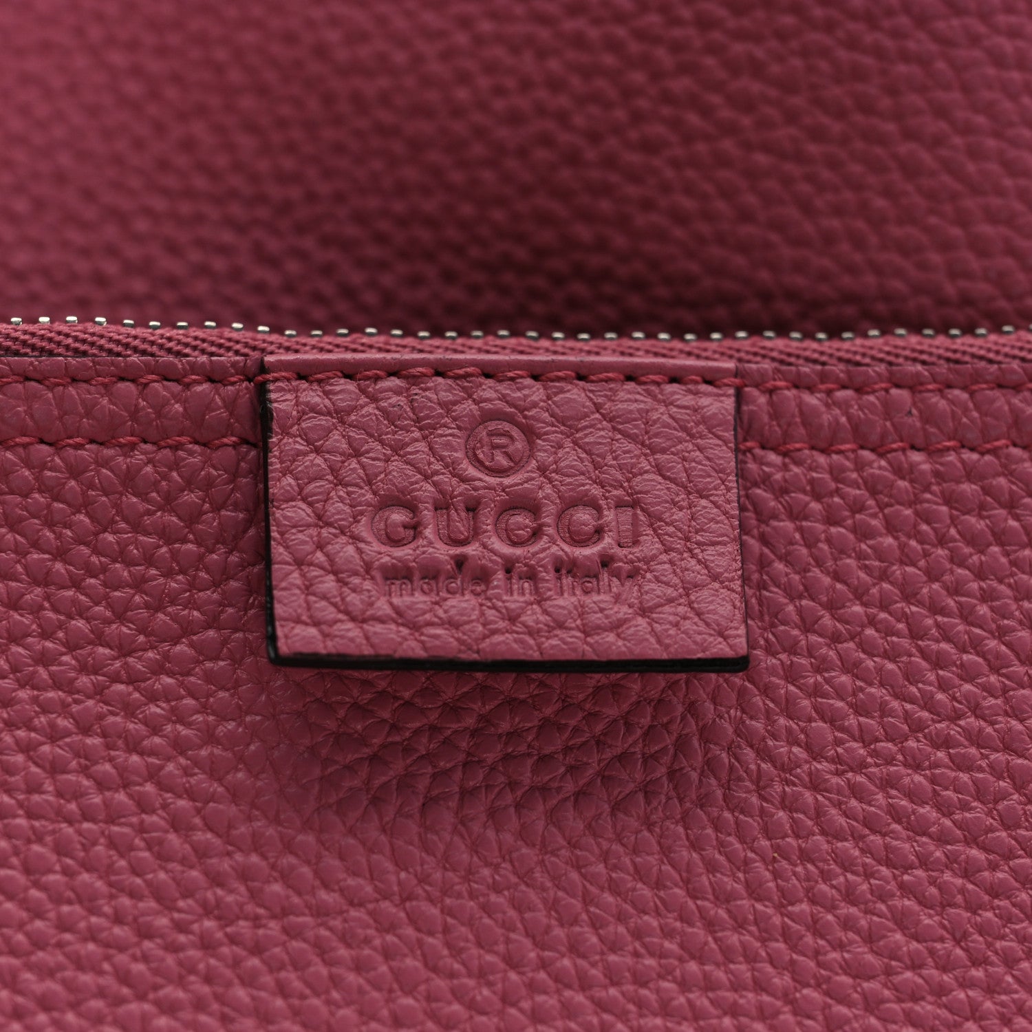Gucci Soft Grained Calfskin Large Jackie Hobo Glossy Pink 8 of 12