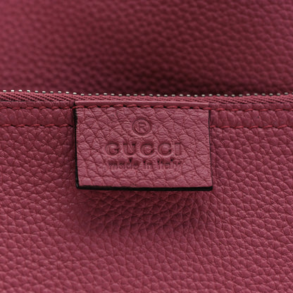 Gucci Soft Grained Calfskin Large Jackie Hobo Glossy Pink 8 of 12
