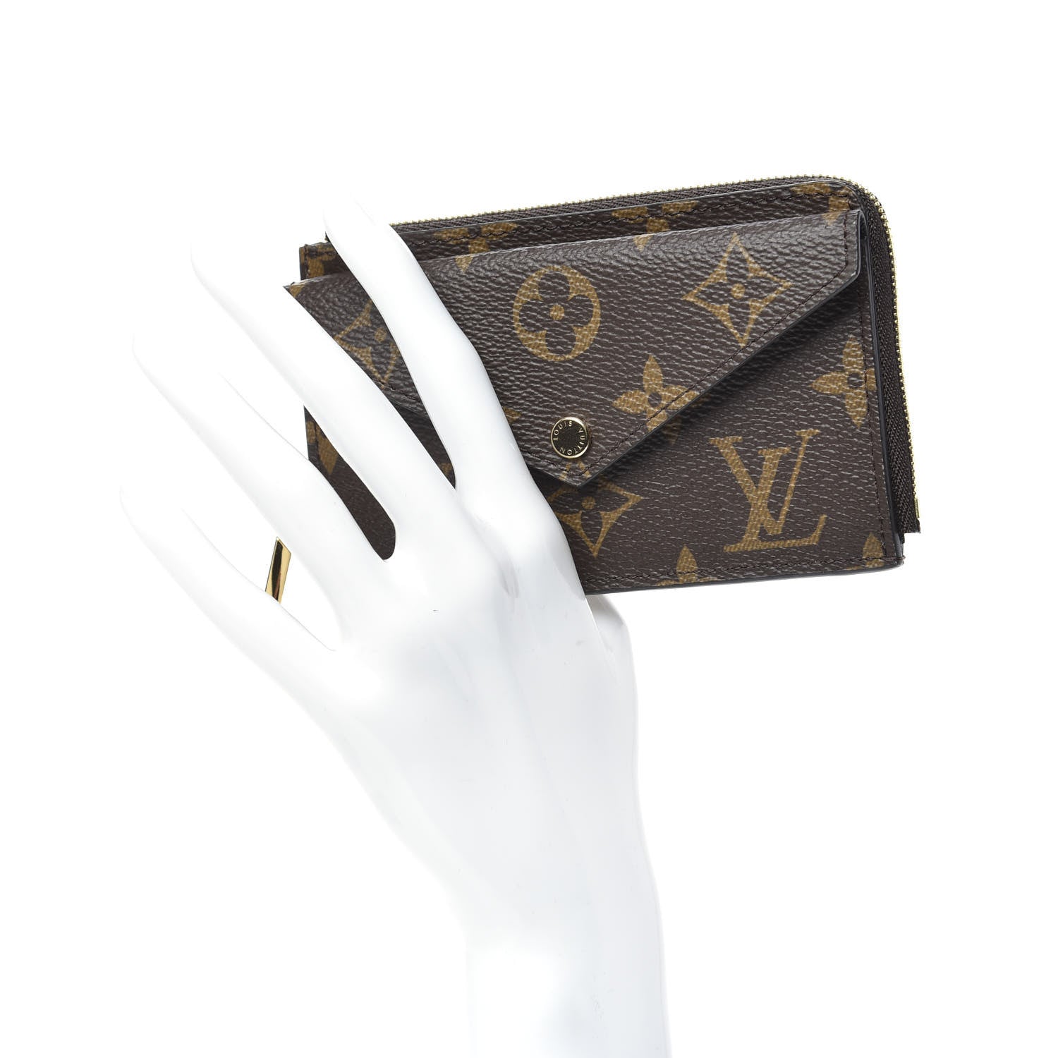 Louis Vuitton Monogram Recto Verso Card Holder Black 2 of 6