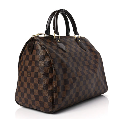 Louis Vuitton Damier Ebene Speedy 30 3 of 7