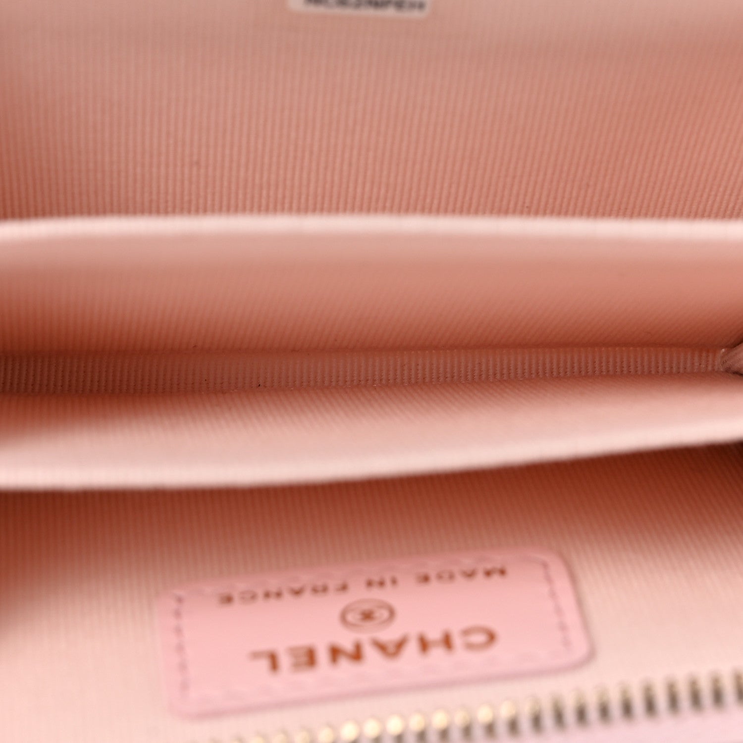Chanel Caviar Quilted Zip Coin Purse Light Pink 5 of 8