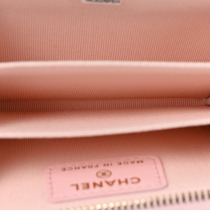 Chanel Caviar Quilted Zip Coin Purse Light Pink 5 of 8