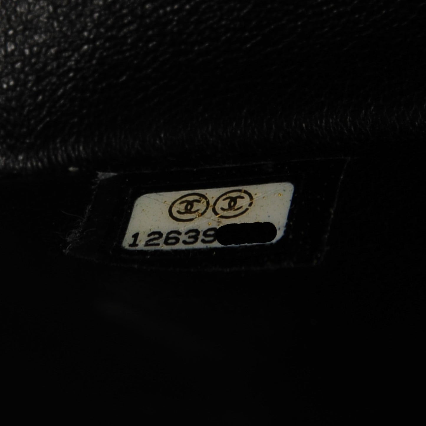 Caviar Quilted Jumbo Single Flap Black