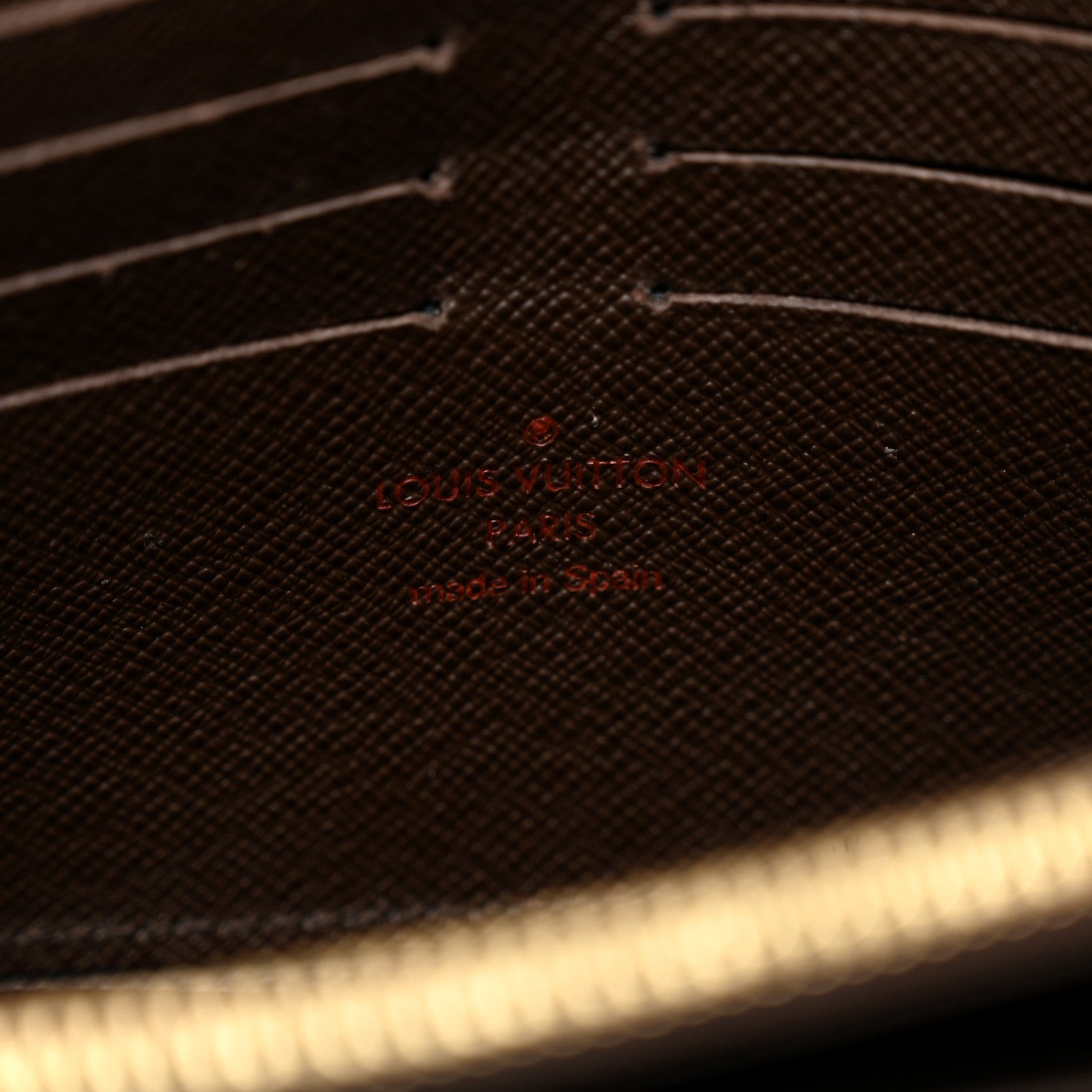 Louis Vuitton Damier Ebene Rosebery Wallet 6 of 9