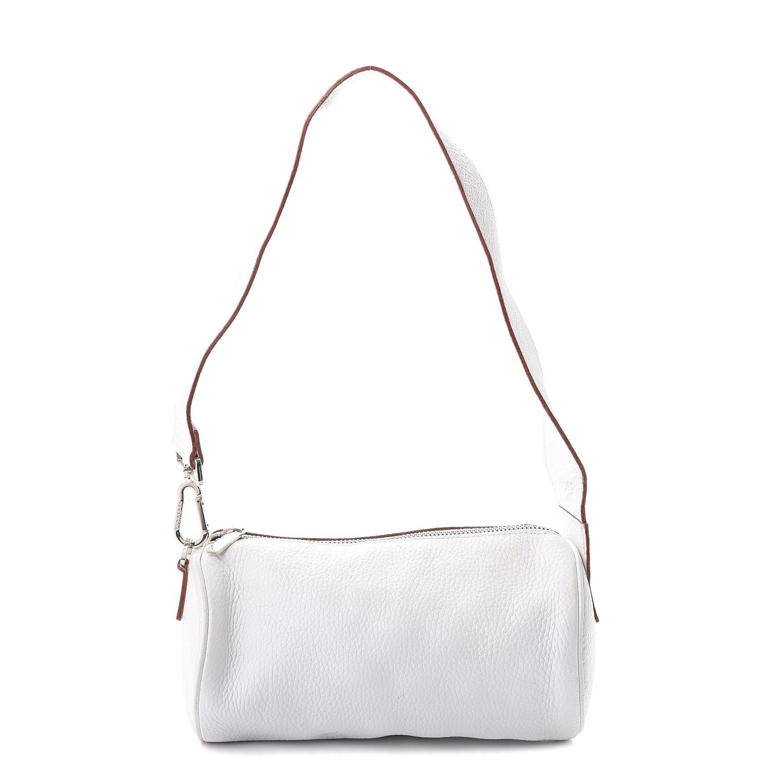 Burberry Grainy Calfskin Shoulder Bag White 1 of 17