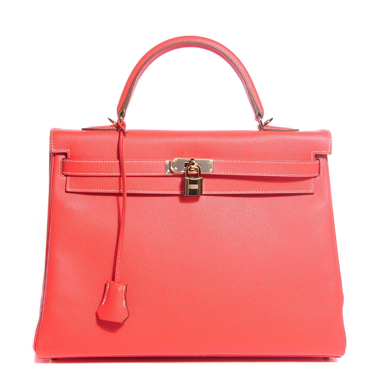 Epsom Verso Kelly Retourne 35 Rose Jaipur Gold