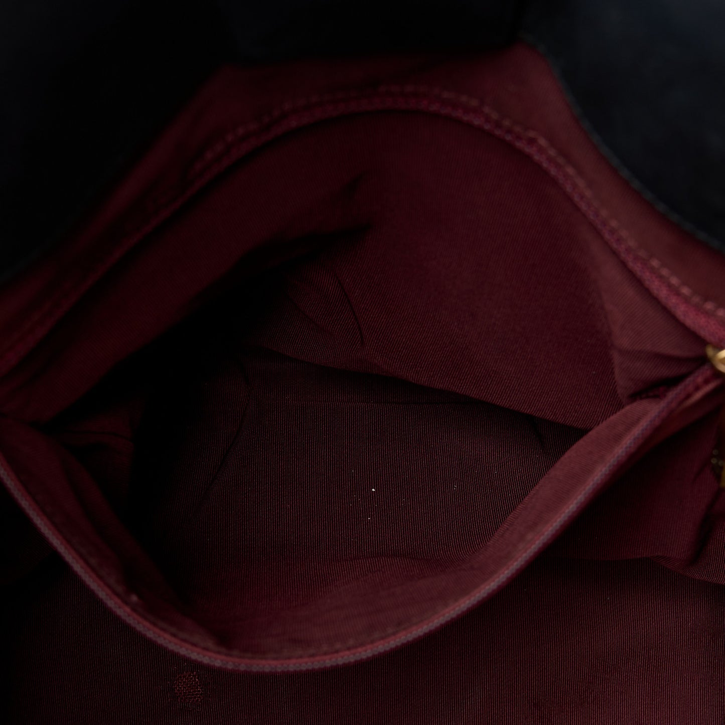 Iridescent Calfskin Quilted Happy Stitch Shopping Tote Black