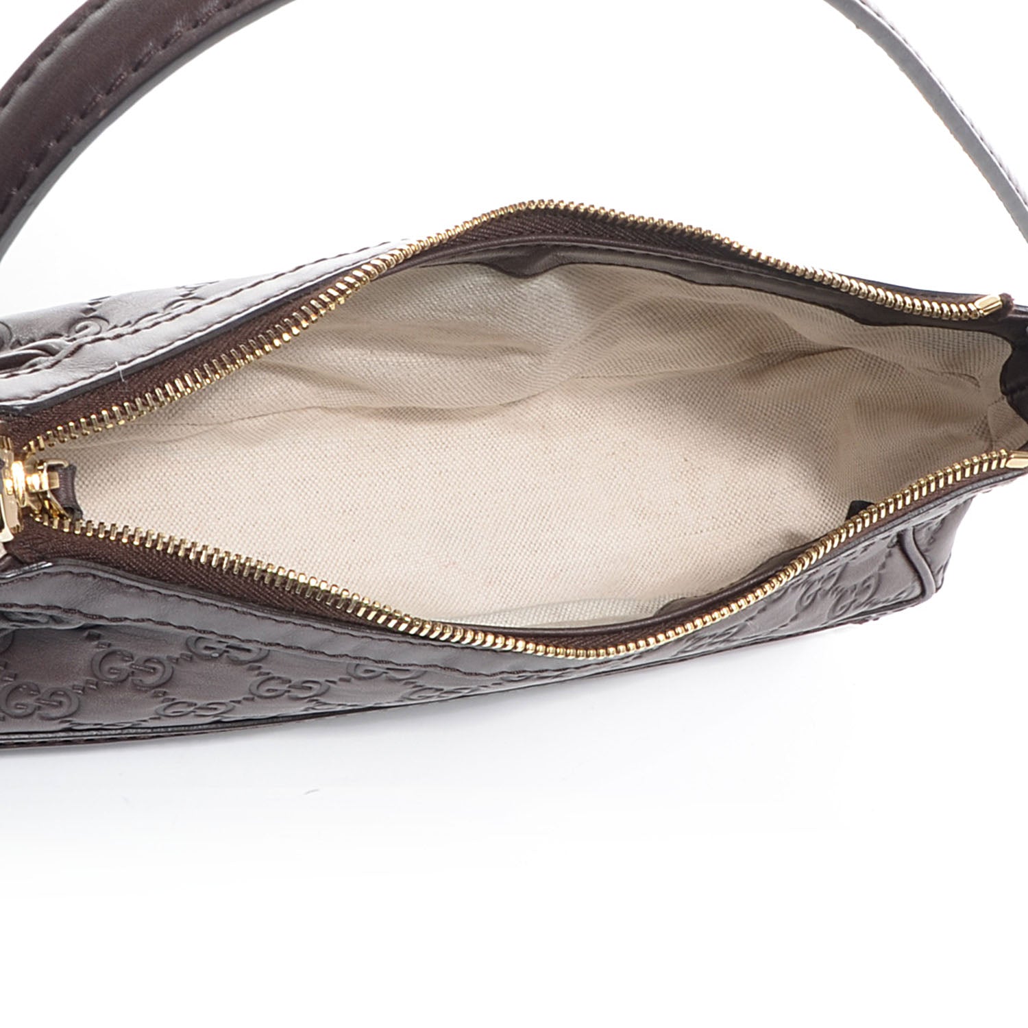 Gucci Guccissima Small Mayfair Shoulder Bag Brown 5 of 9