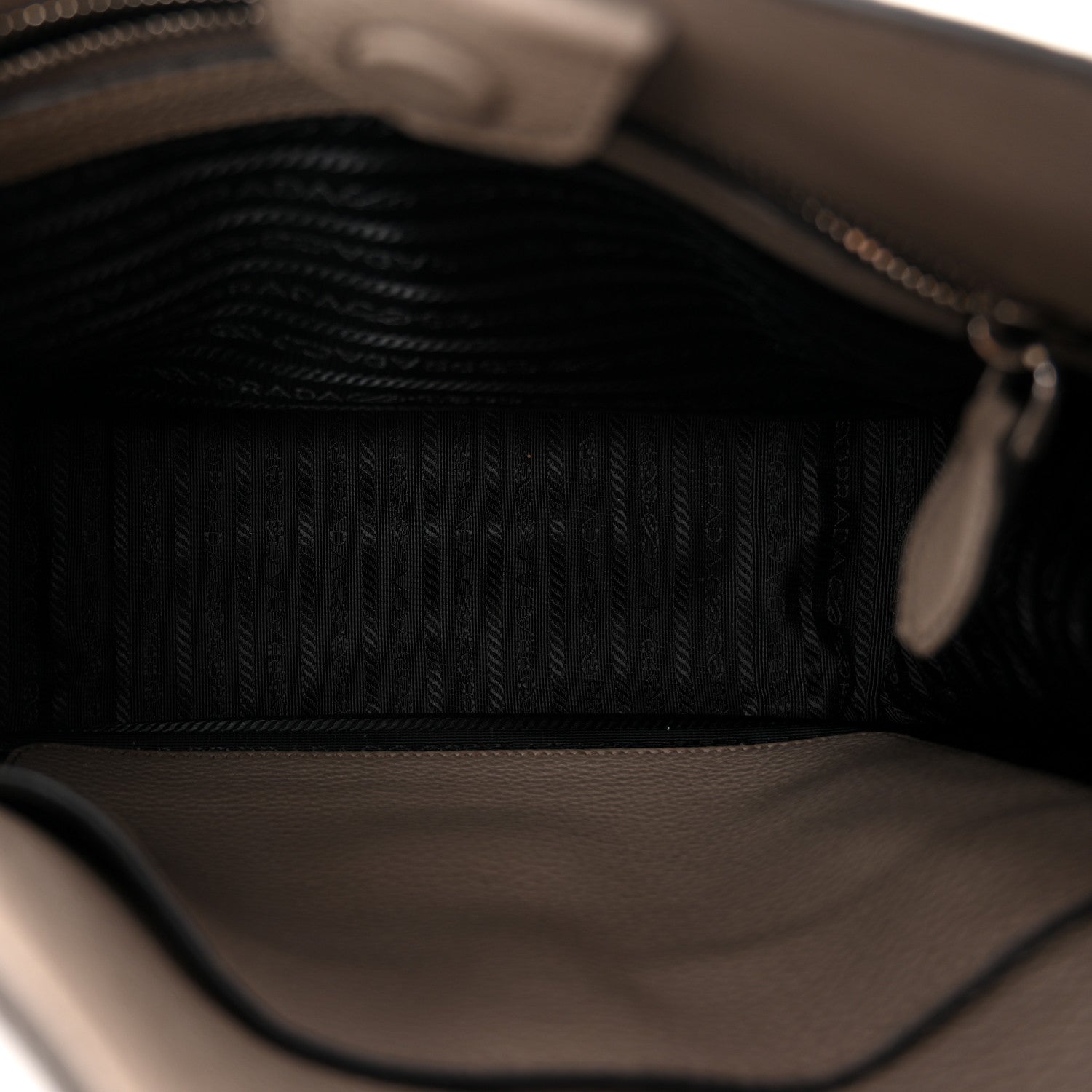 Prada Vitello Daino Soft Hobo Messenger Bag Argilla 5 of 9
