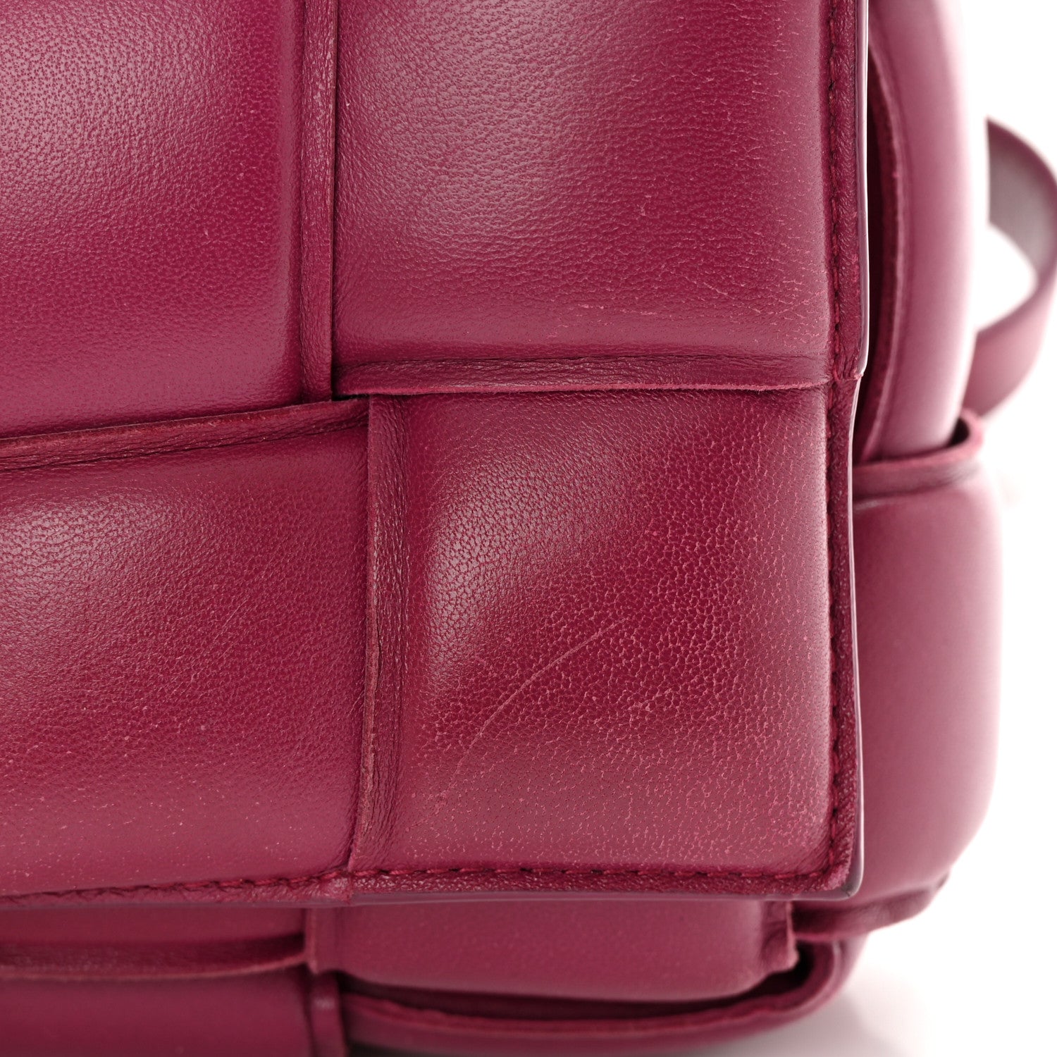 Bottega Veneta Nappa Maxi Intreccio Padded Cassette Crossbody Bag Cinnabar 16 of 19