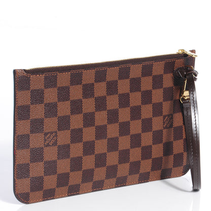 Louis Vuitton Damier Ebene Neverfull MM GM Pochette 3 of 8