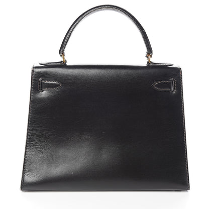 Hermes Box Kelly Sellier 28 Black 4 of 20