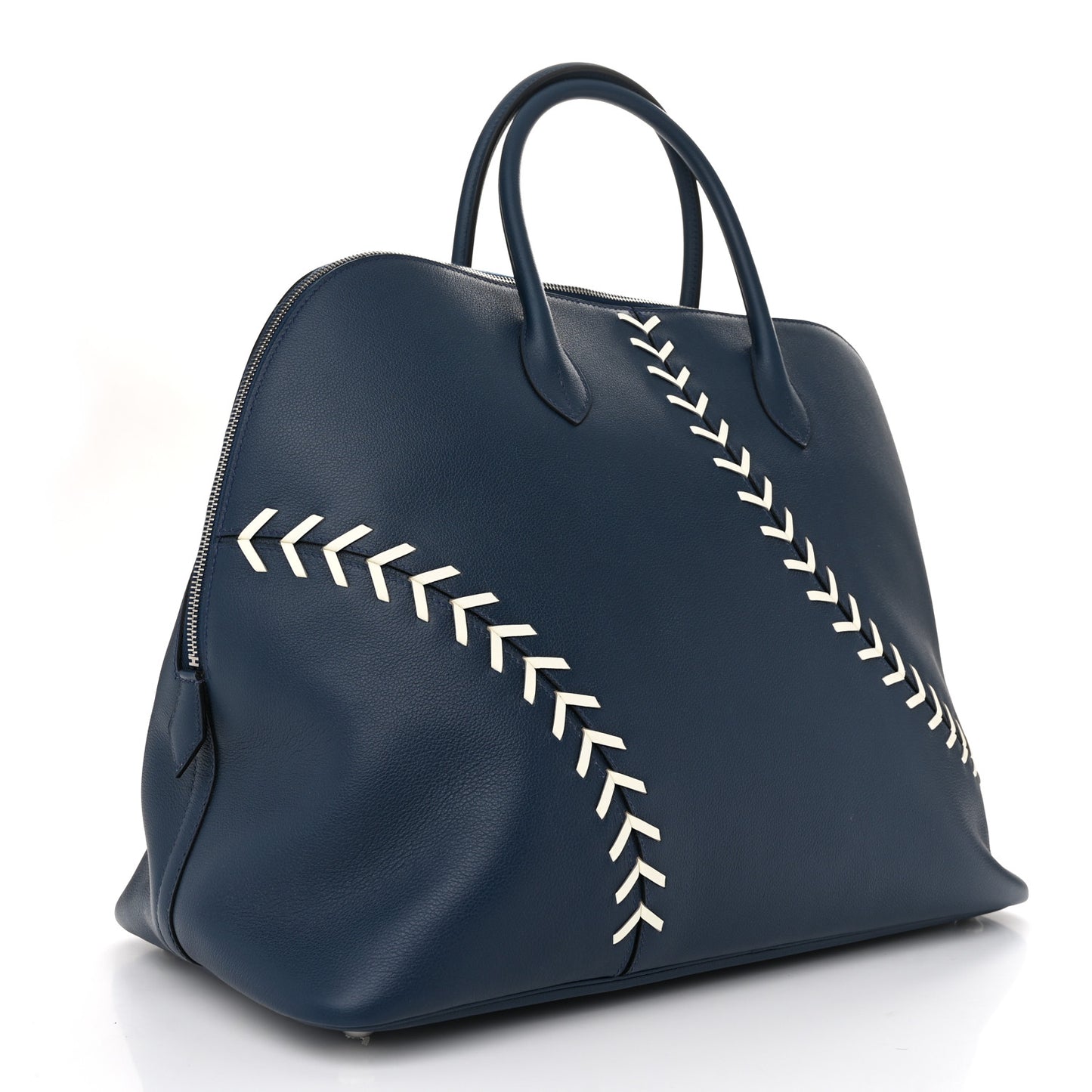 Evercolor 1923 Bolide 45 Baseball Bag Bleu De Malte Blanc