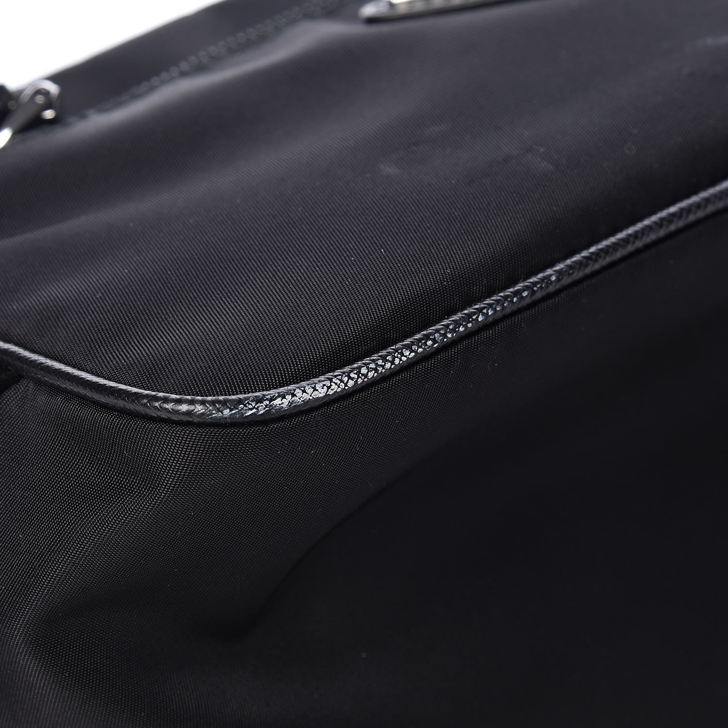 Prada Tessuto Nylon Saffiano Toiletry Case Black 8 of 12