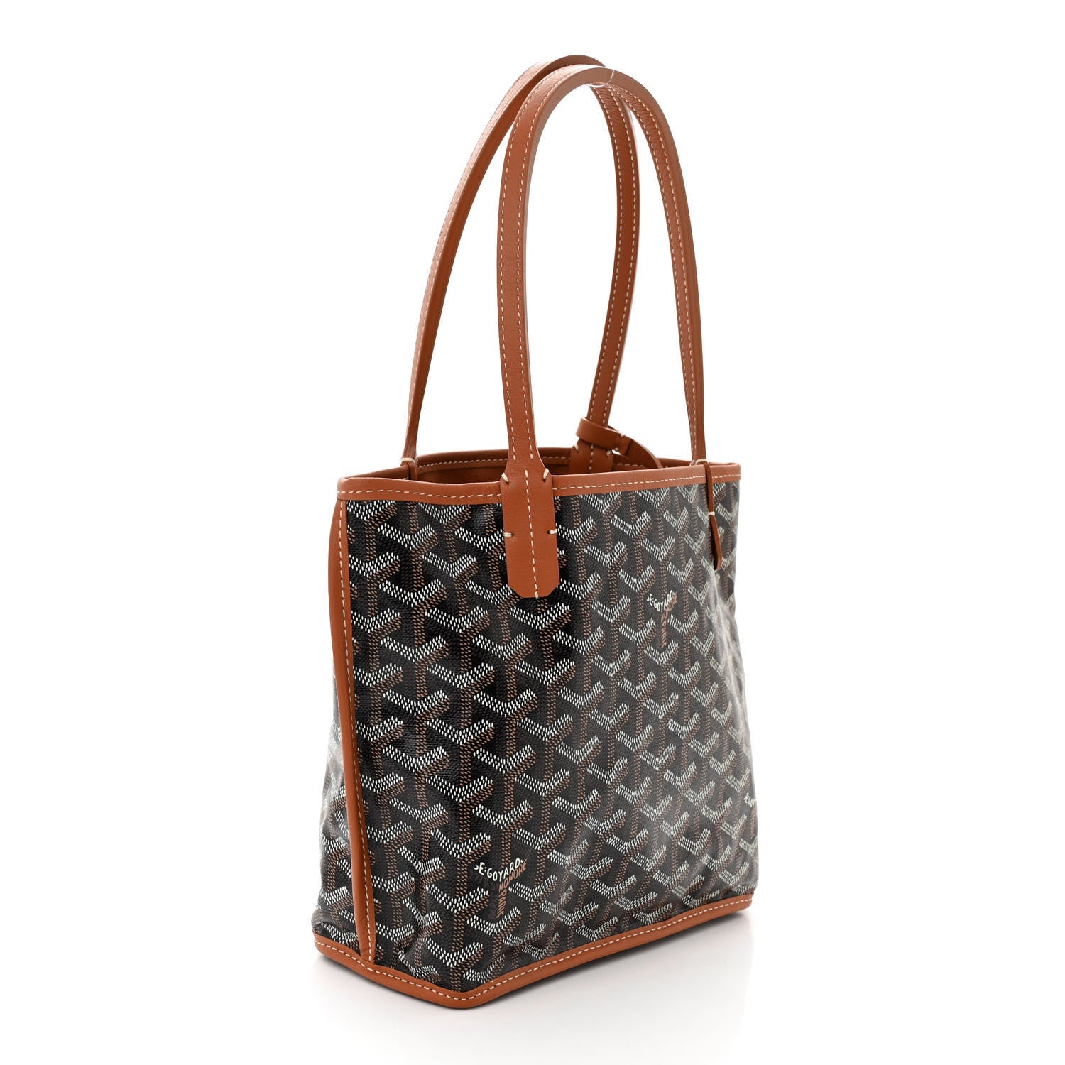 Goyard Goyardine Reversible Mini Anjou Black Gold 5 of 18