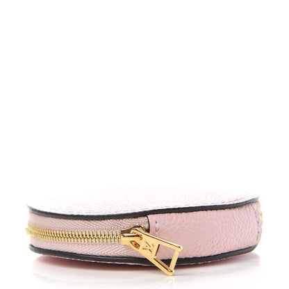 Louis Vuitton Calfskin By The Pool Papillon BB Round Coin Purse Rosebud 4 of 6