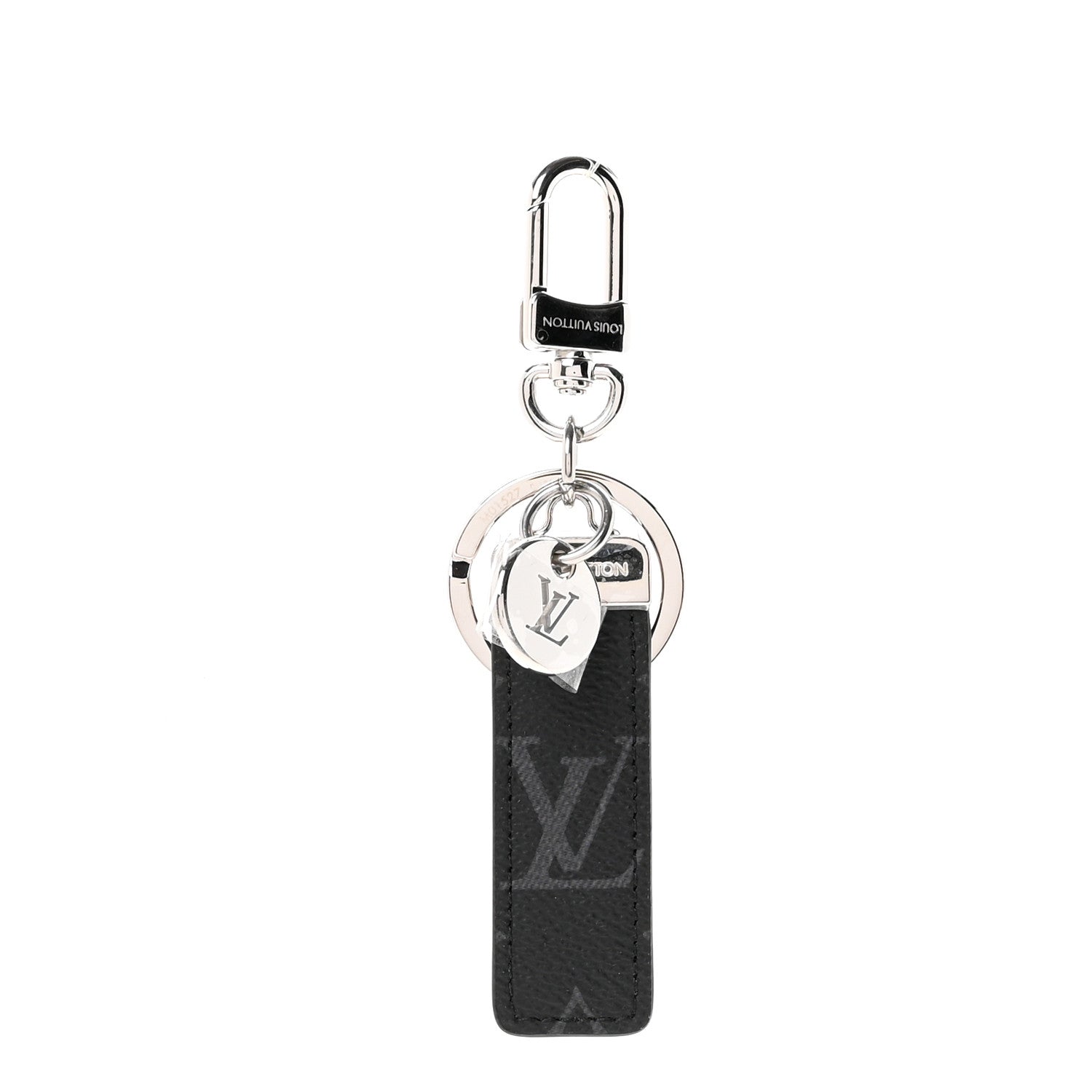 Louis Vuitton Monogram Eclipse Neo LV Club Bag Charm Key Holder Black 1 of 4