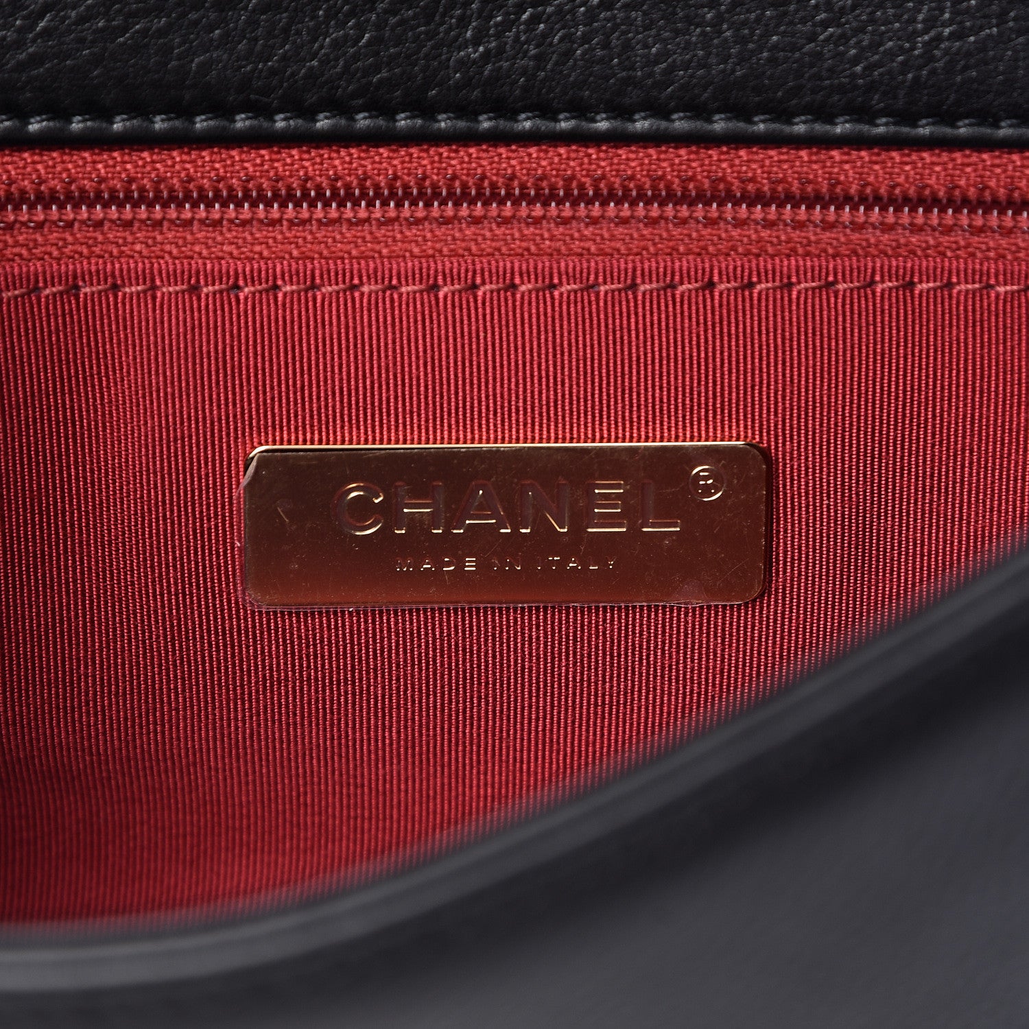 Chanel Calfskin Quilted Small Underline Flap Black 6 of 12