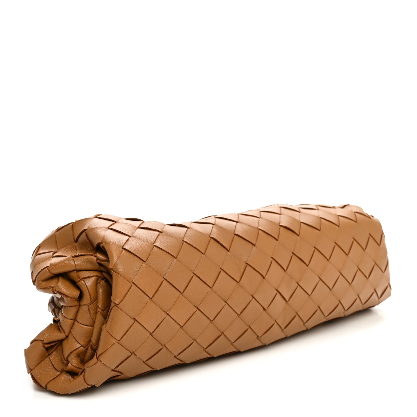 Nappa Intrecciato Teen Pouch Caramel
