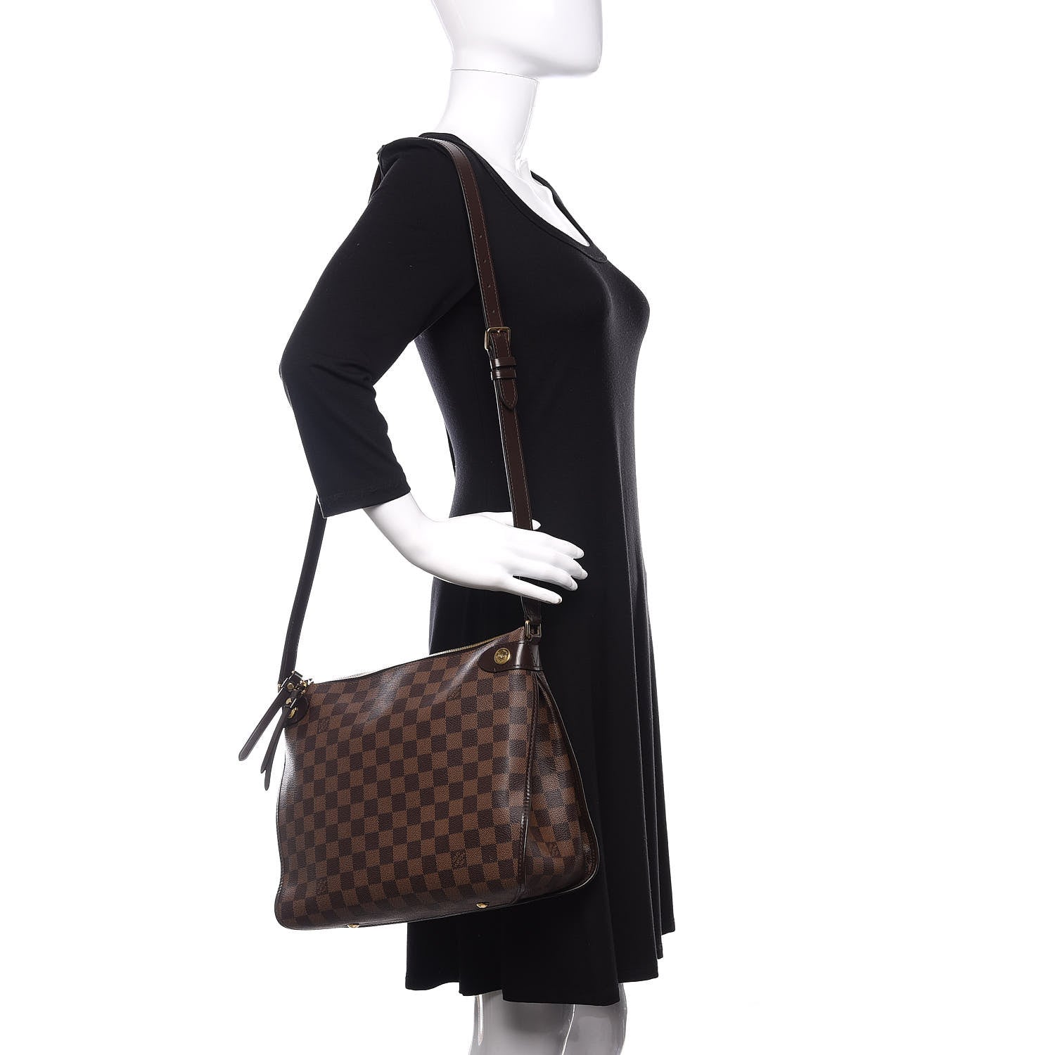 Louis Vuitton Damier Ebene Duomo Hobo 2 of 10