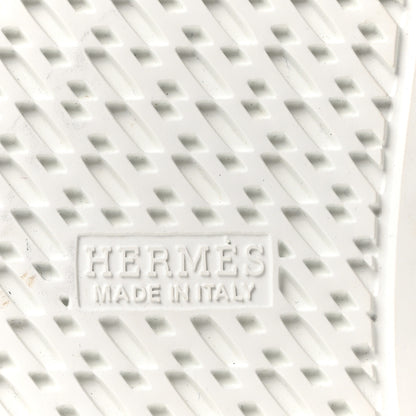 Hermes Metallic Calfskin Cross Sneakers 36.5 7 of 9