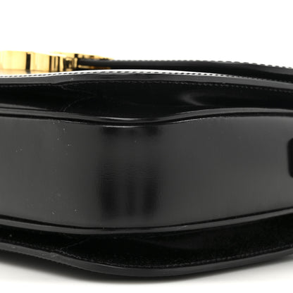 Celine Shiny Calfskin Medium Triomphe Black 11 of 12