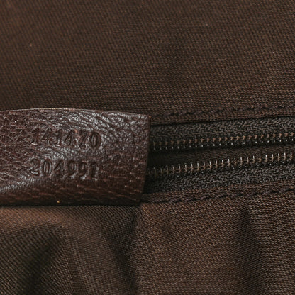 Gucci Monogram Medium Abbey Tote Dark Brown 7 of 10