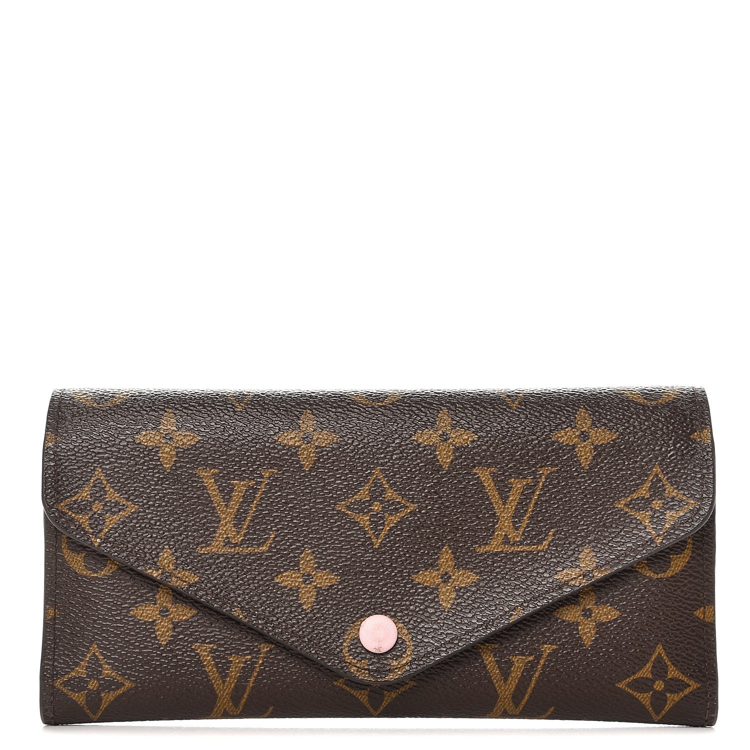 Louis Vuitton Monogram Josephine Wallet Rose Ballerine 1 of 7