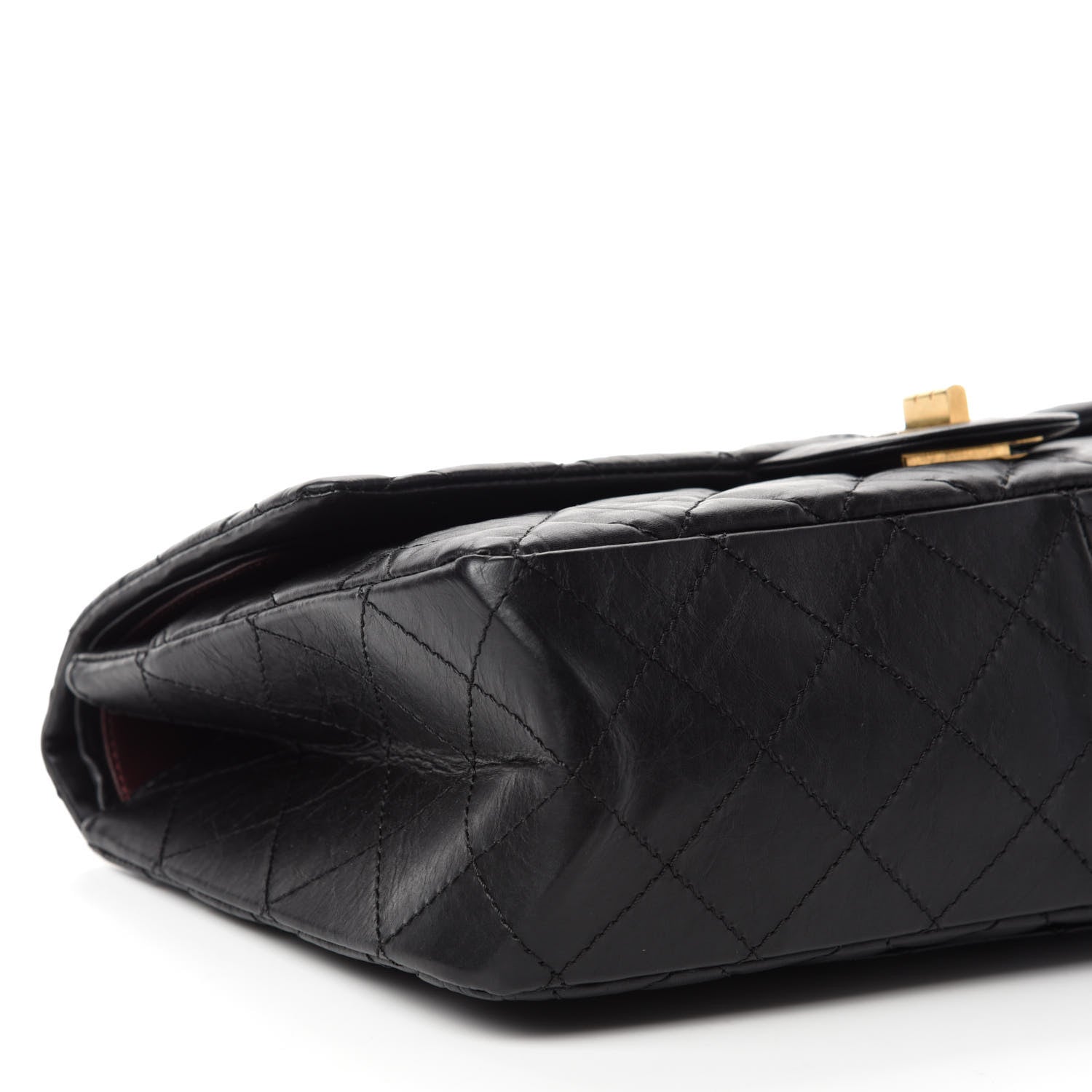 Chanel Aged Calfskin Quilted 2.55 Reissue 227 Flap Black 7 of 12