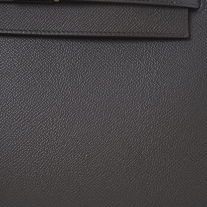 Hermes Epsom Kelly Sellier 28 Etain 8 of 14