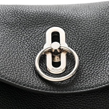 Mulberry Small Classic Grain Calfskin Leighton Black 9 of 14