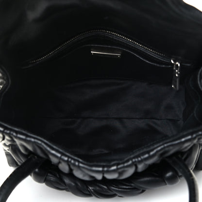 Miu Miu Nappa Matelasse Top Handle Tote Black 7 of 10