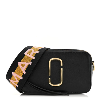 Marc Jacobs Saffiano Small Snapshot Camera Black Mulitcolor 1 of 10