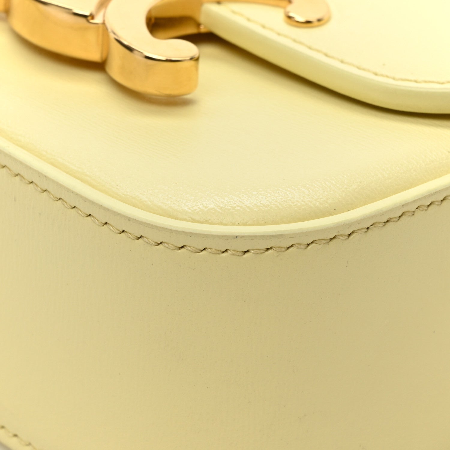Celine Shiny Calfskin Mini Claude Almond Green 11 of 15