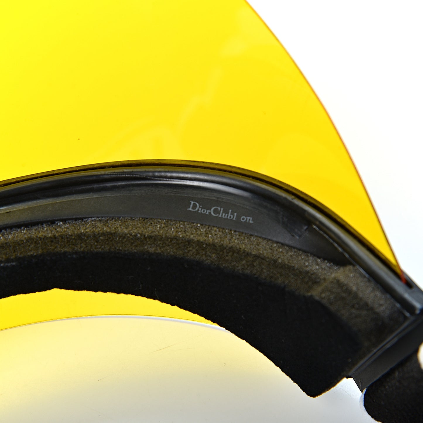 DiorClub1 Sun Visor Yellow